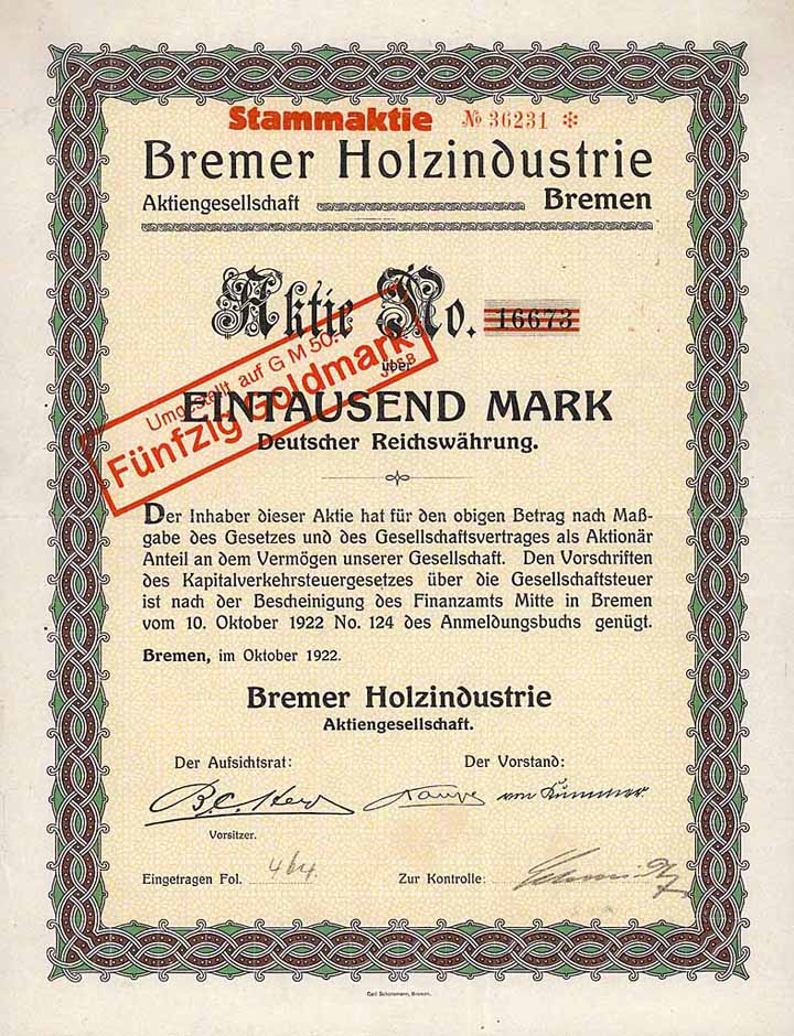 Bremer Holzindustrie AG