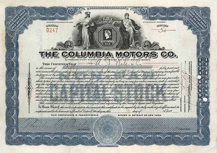 Columbia Motors Co.