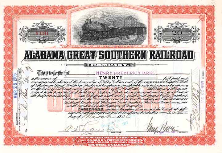 Alabama Great Southern Railroad