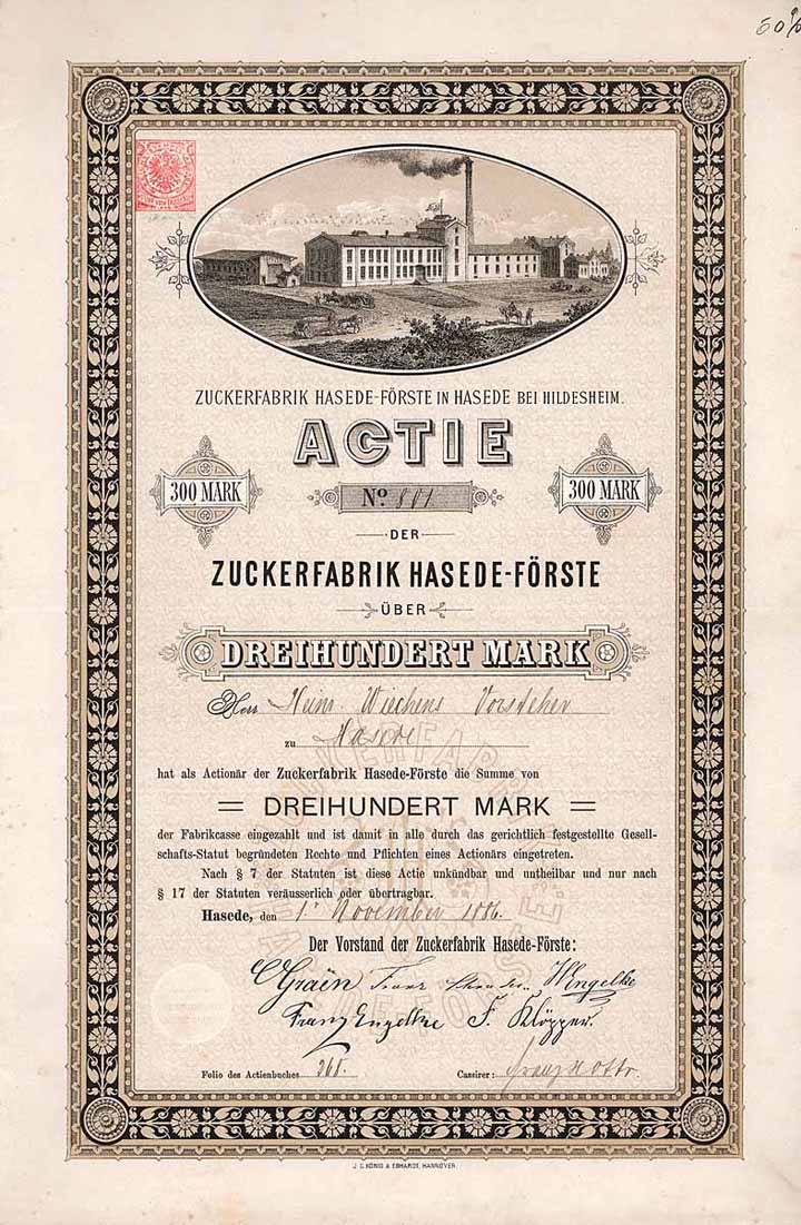 Zuckerfabrik Hasede-Förste