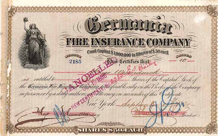 Germania Fire Insurance Co.