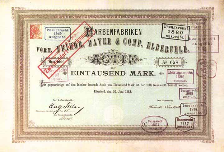 Farbenfabriken vorm. Friedr. Bayer & Comp.