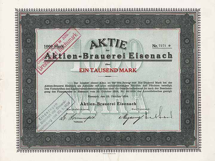 Aktien-Brauerei Eisenach