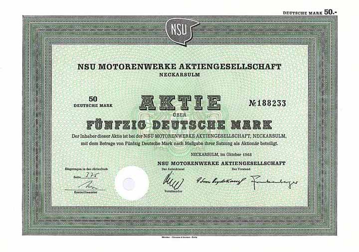 NSU Motorenwerke AG