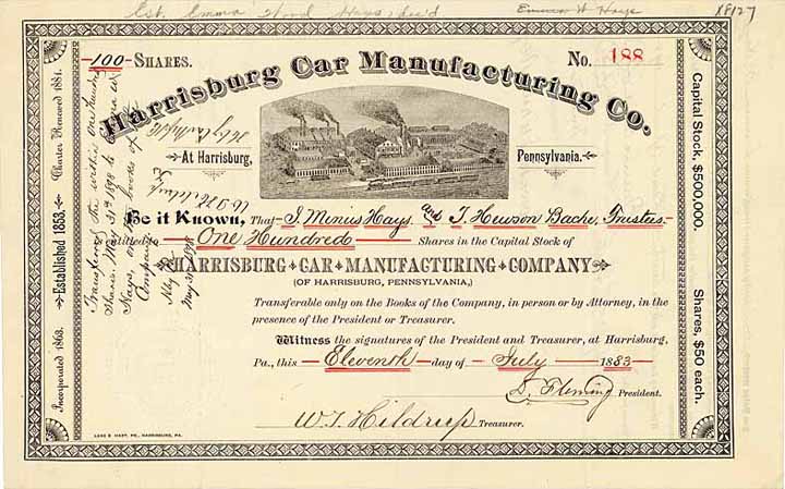 Harrisburg Car Manufacturing Co. (OU Fleming)