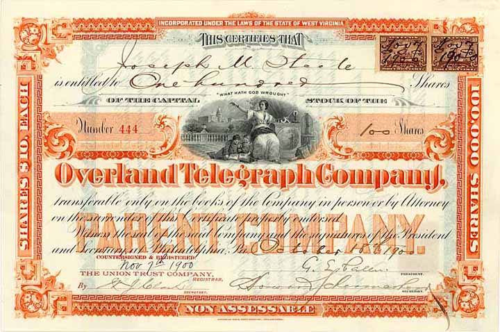 Overland Telegraph Co.