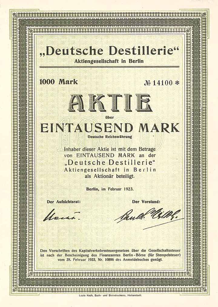 Deutsche Destillerie AG