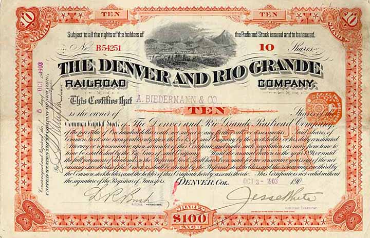 Denver & Rio Grande Railroad