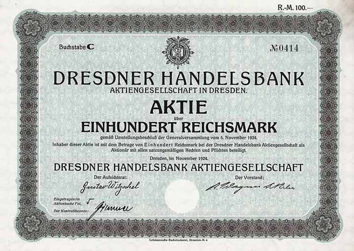 Dresdner Handelsbank AG