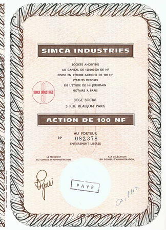 Simca Industries S.A.
