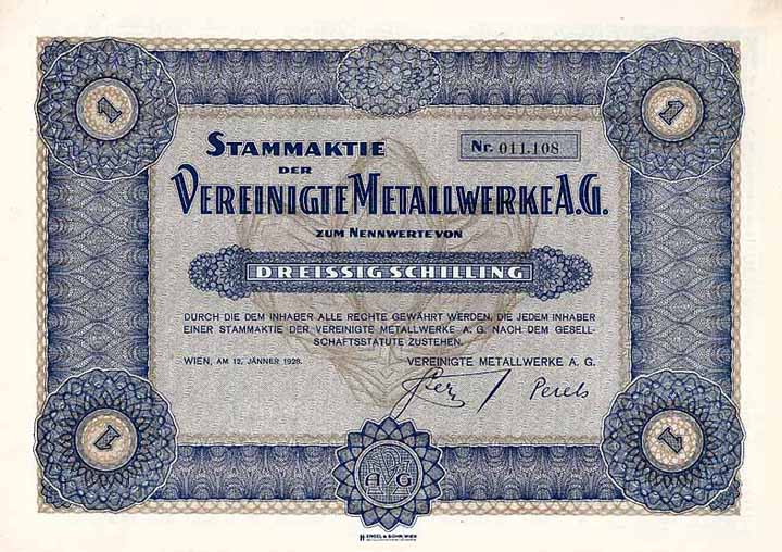 Vereinigte Metallwerke AG