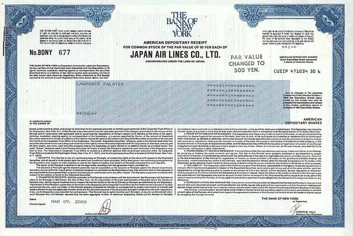 Japan Air Lines Co., Ltd.