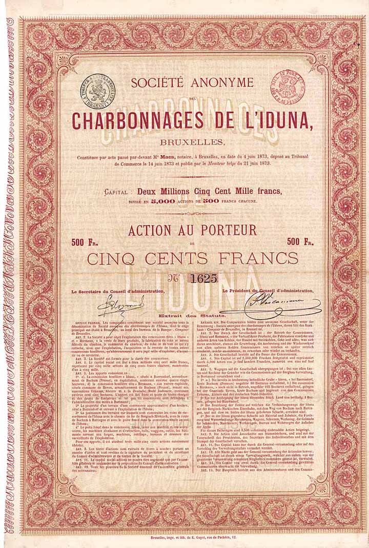 Charbonnages de l’Iduna