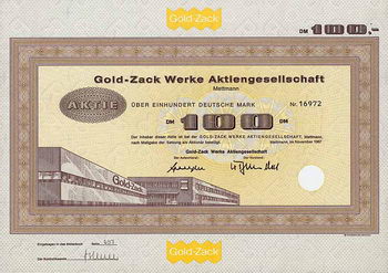 Gold-Zack Werke AG