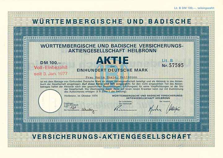 Württembergische und Badische Versicherungs-AG