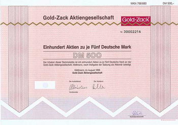 Gold-Zack AG
