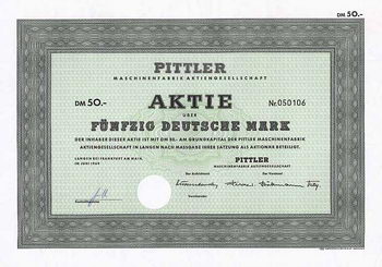 Pittler Maschinenfabrik AG