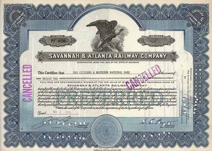 Savannah & Atlanta Railway