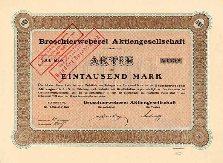 Broschierweberei AG