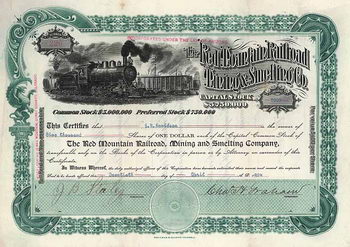 Red Mountain Railroad, Mining & Smelting Co.