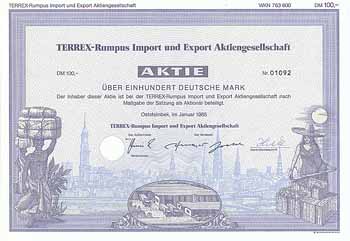 TERREX-Rumpus Import und Export AG