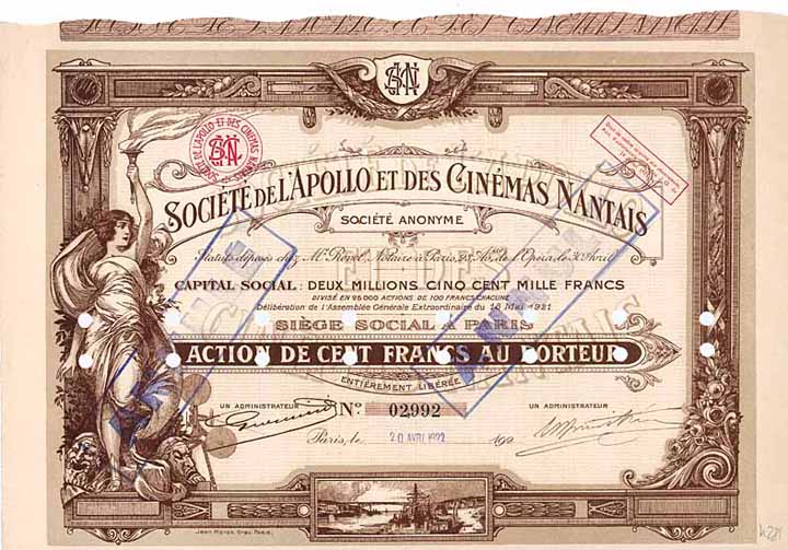 Soc. de l’Apollo & de Cinémas Nantais S.A.