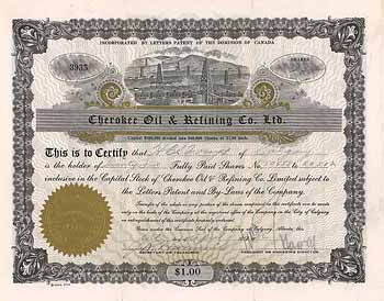 Cherokee Oil & Refining Co. Ltd.