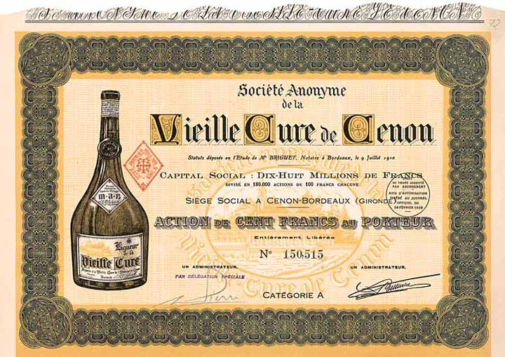 S.A. de la Vieille Cure de Cenon