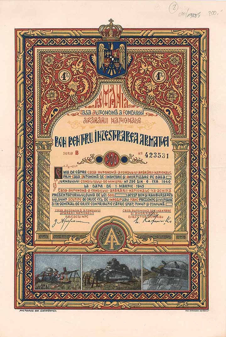 Romania Casa Autonoma a Fondului Apararii Nationale