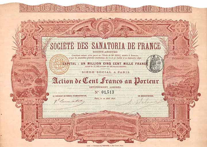 Soc. des Sanatoria de France S.A.