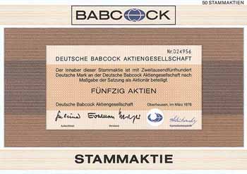 Deutsche Babcock AG