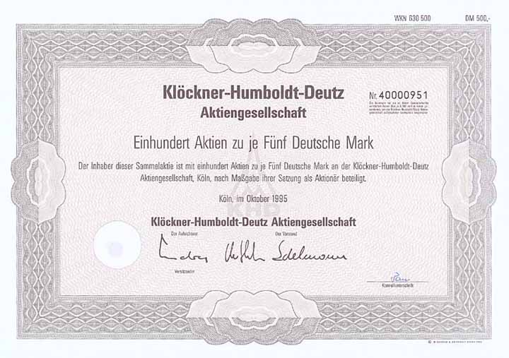 Klöckner-Humboldt-Deutz AG