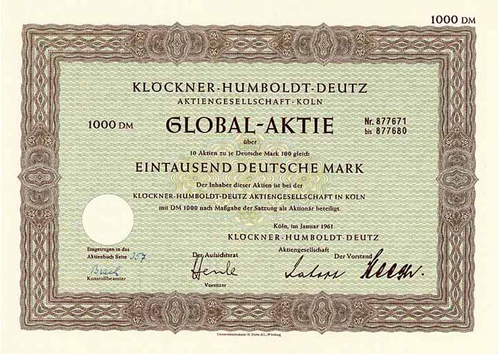 Klöckner-Humboldt-Deutz AG