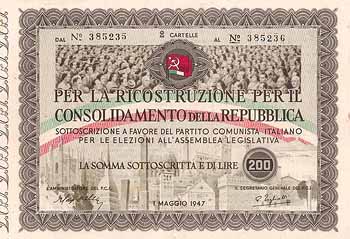 Partito Comunista Italiano (Kommunistische Partei Italiens)