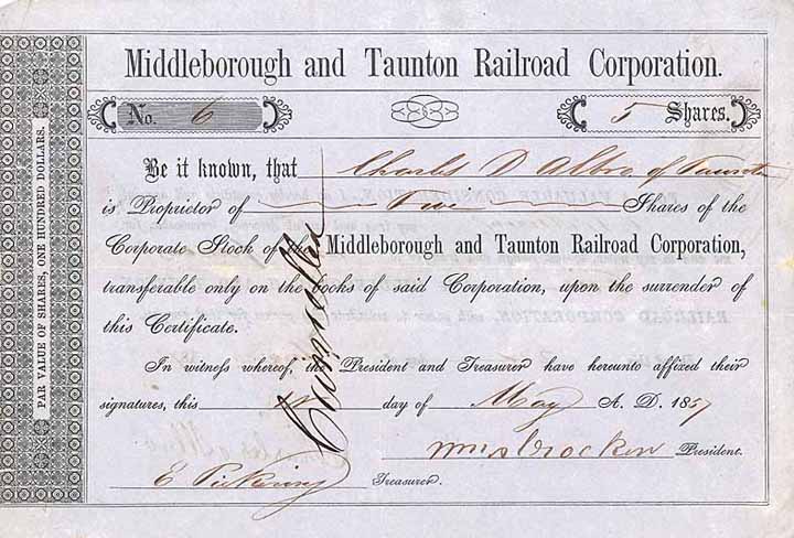 Middleborough and Taunton Railroad