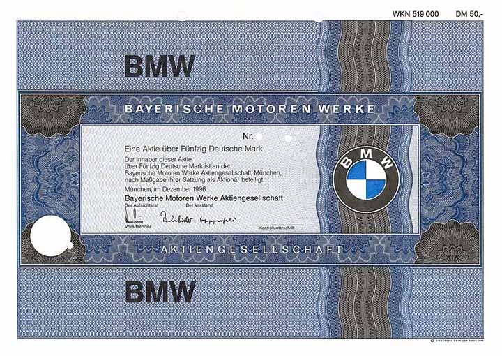 Bayerische Motoren Werke AG