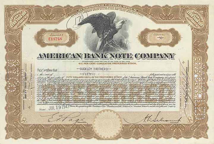 American Bank Note Co.