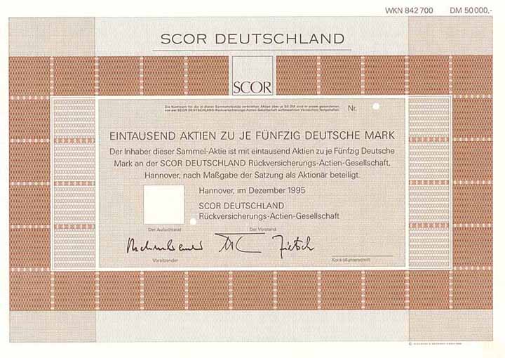 SCOR Deutschland Rückversicherungs-AG