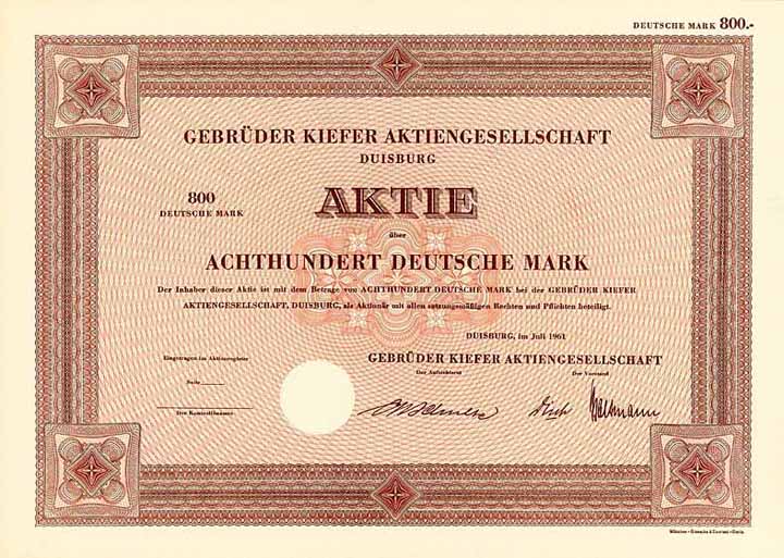 Gebrüder Kiefer AG