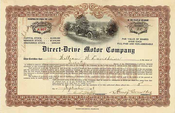 Direct-Drive Motor Co.