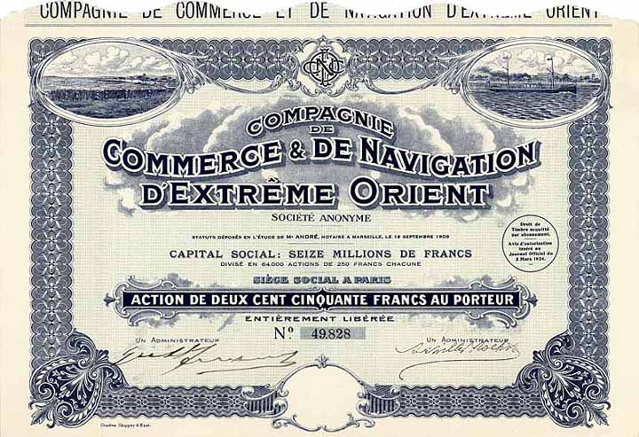 Cie. de Commerce & de Navigation d’Extrême Orient S.A.