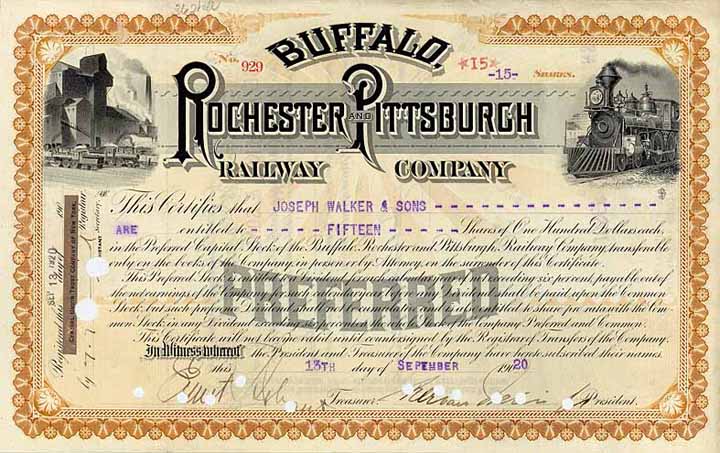 Buffalo, Rochester & Pittsburgh Railway