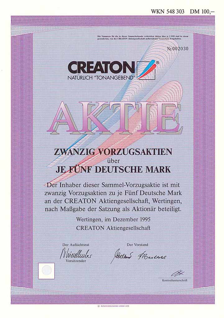 CREATON AG