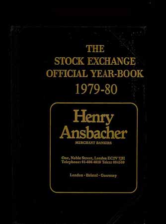 The Stock Exchange (London) Official Year-Book 1979-80