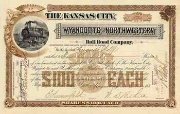 Kansas City, Wyandotte & Northwestern Railroad