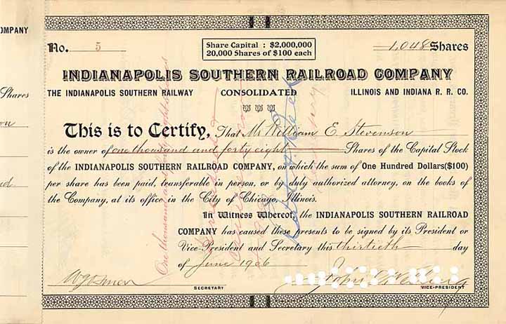 Indianapolis Southern Railroad