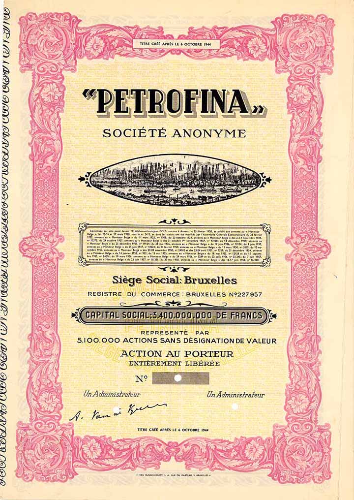 „PETROFINA“ S.A.