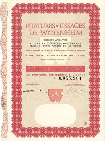 Filatures & Tissages de Wittenheim S.A.