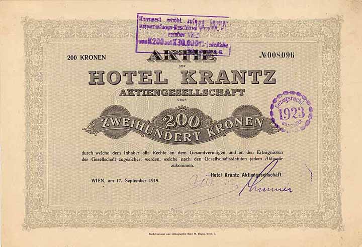 Hotel Krantz AG