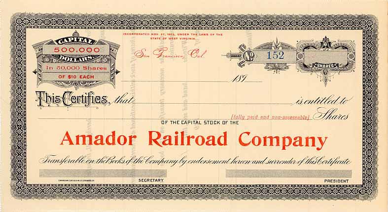 Amador Railway